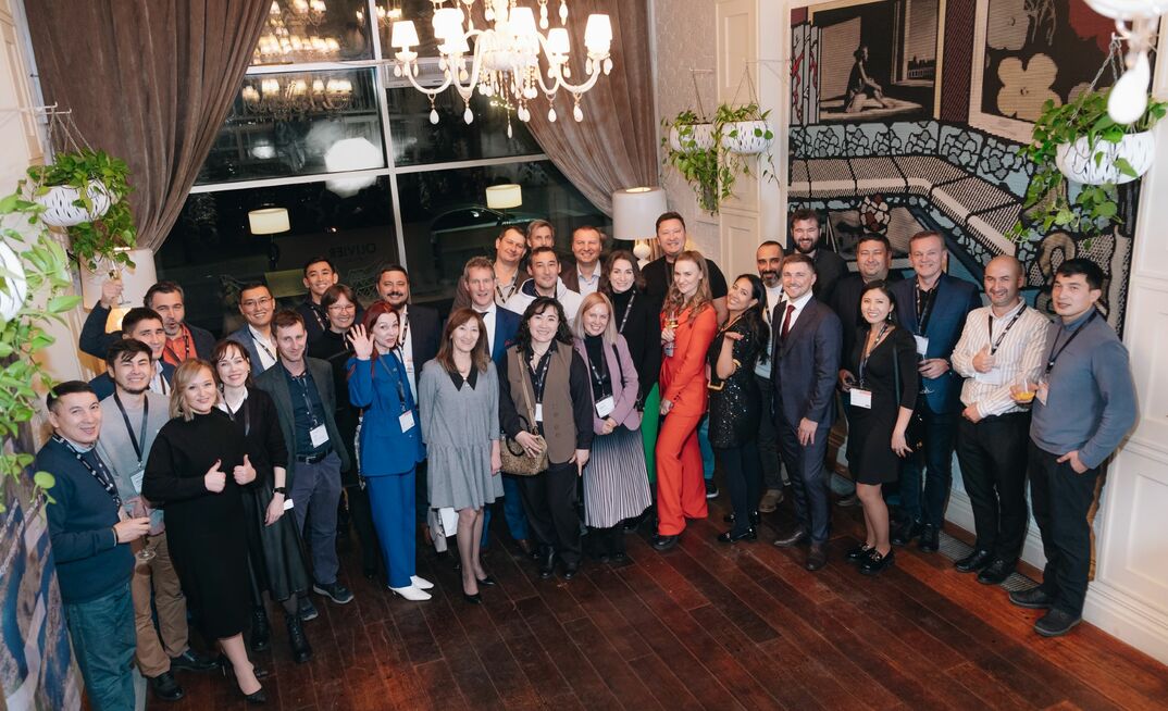  The Seequent team, customers, and stakeholders celebrating the opening of Seequent’s Kazakhstan regional hub at a launch event in Almaty, Kazakhstan