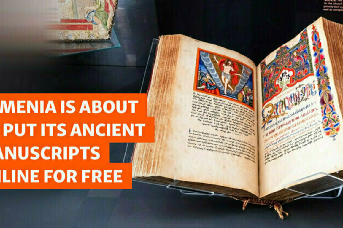 Armenia Is About To Put Its Ancient Manuscripts Online For Free