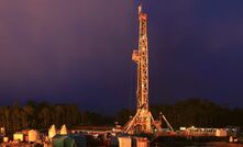 Gas well in the Western Province of PNG.Gas well in the Western Province of PNG.