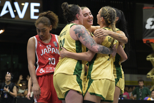 (SP)SINGAPORE-BASKETBALL-FIBA ASIA CUP 3X3-WOMEN-AUS VS JPN