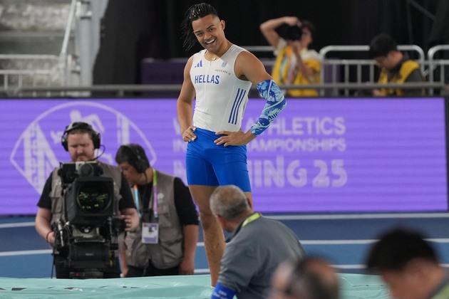 (SP)CHINA-NANJING-ATHLETICS-WORLD ATHLETICS INDOOR CHAMPIONSHIPS-POLE VAULT-MEN (CN)