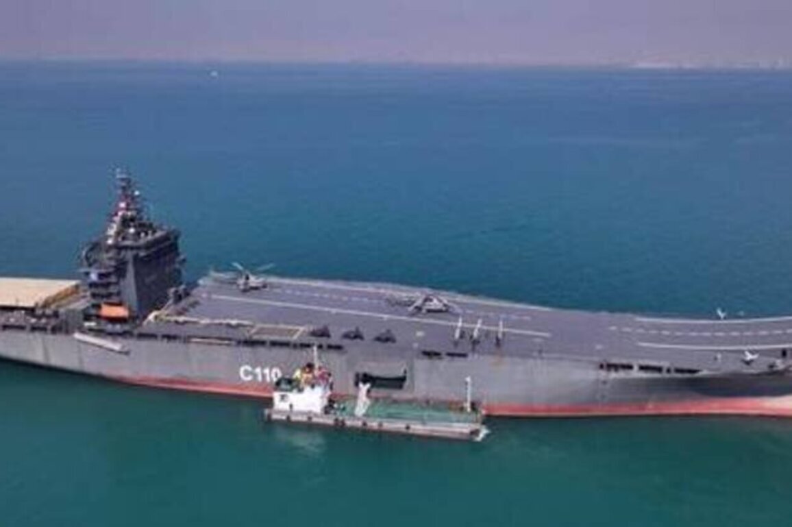 US strikes Iranian drone carrier (VIDEO)