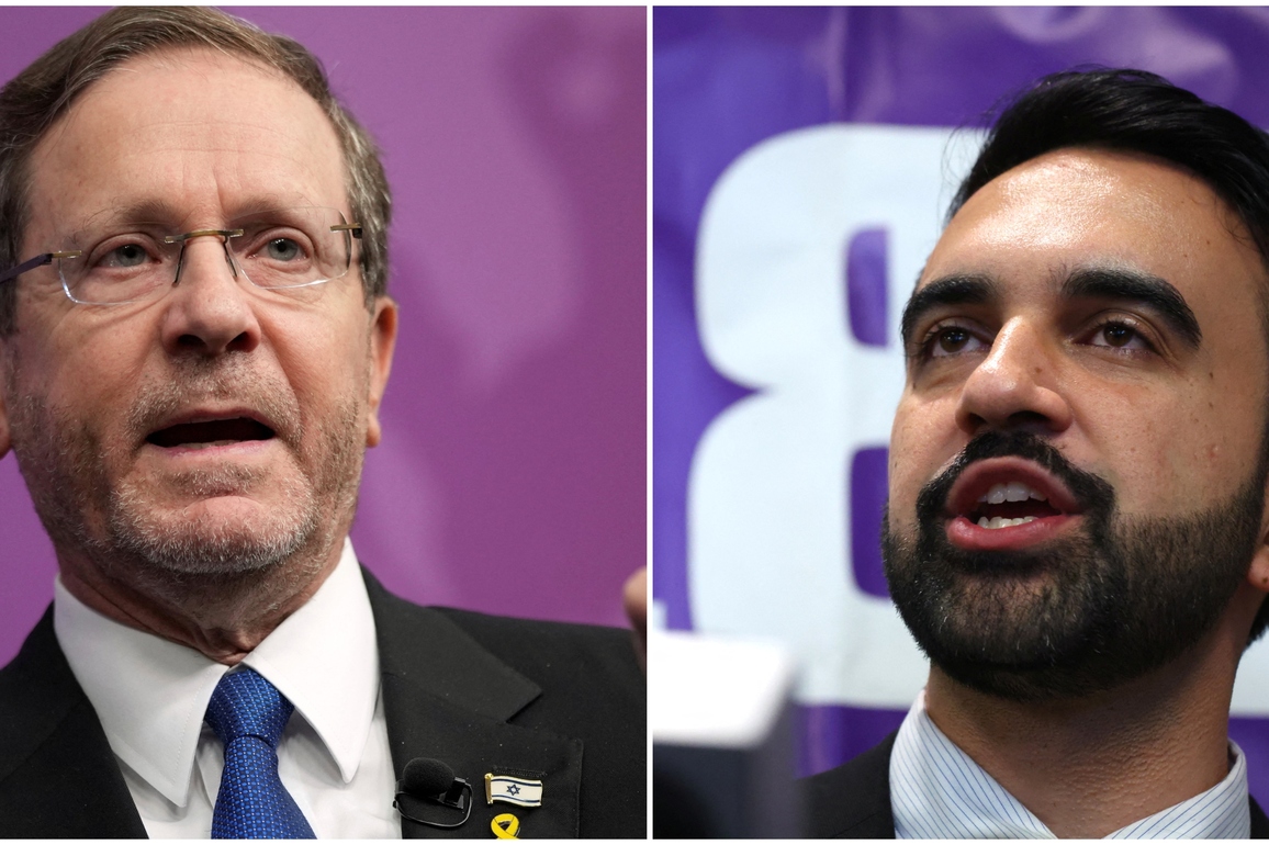 Israeli President criticizes New York Mayor-Elect Mamdani, warns of rising antisemitism