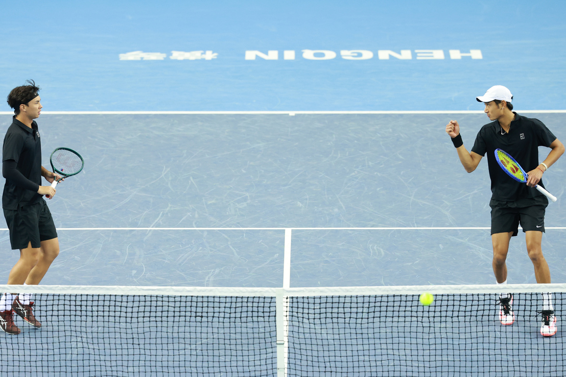 (SP)CHINA-15TH NATIONAL GAMES-TENNIS-MEN'S DOUBLES-FINAL (CN)