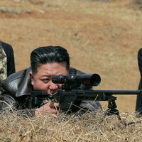 North Korea's Kim tests new sniper rifle on visit to special forces
