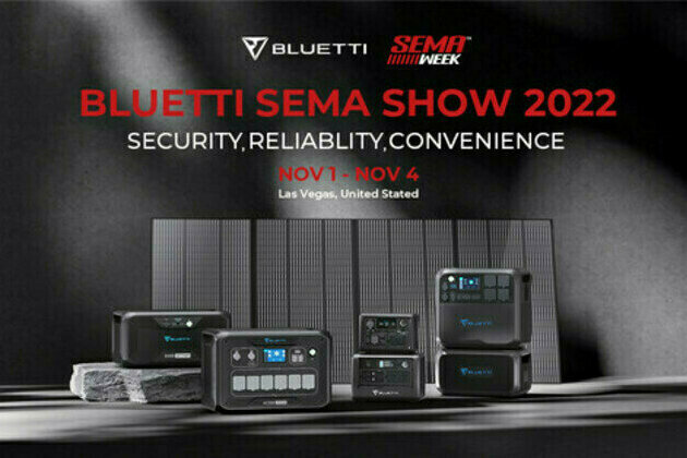 BLUETTI to Attend SEMA Show With Multiple Solar Innovations