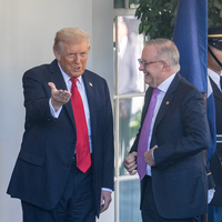 U.S.-WASHINGTON, D.C.-TRUMP-AUSTRALIA-PM-VISIT
