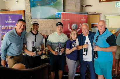 Naylor 10th golf day raises £5,000 for charity