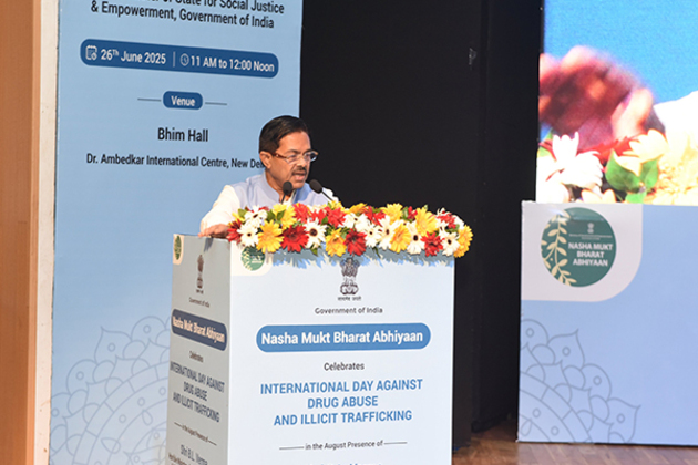 BL Verma attends 'Nasha Mukt Bharat Abhiyan' event on International Day against Drug Abuse in New Delhi