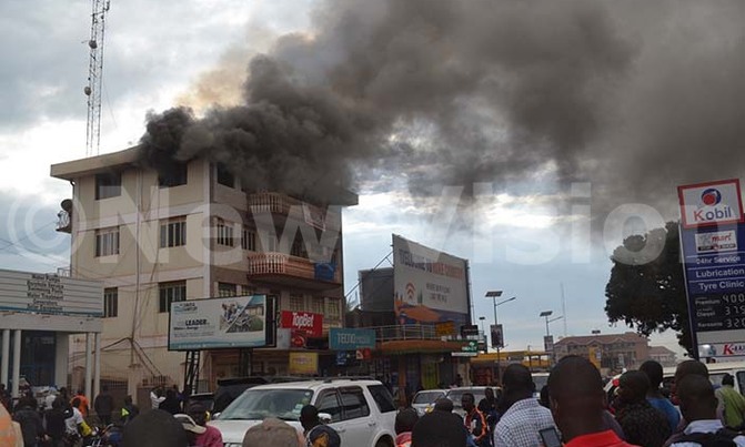 Fire destroys radio station in Jinja Fire destroys radio station in Jinja
