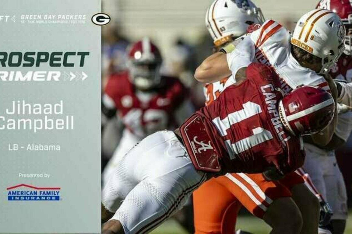 Prospect Primer: Jihaad Campbell, LB, Alabama