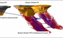 How the underground operation beneath the Boston Shaker pit could look.