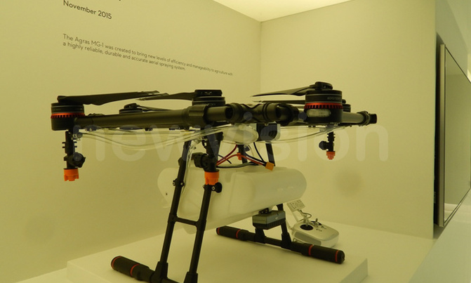 Crop-spraying drone could save costs, time Crop-spraying drone could save costs, time