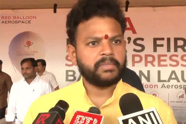 "India to become $40 billion space industry," says Ram Mohan Naidu after launching country's first Super Pressure Balloon in Vijayawada