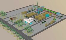 An artist's impression of Lynas' Kalgoorlie plant.