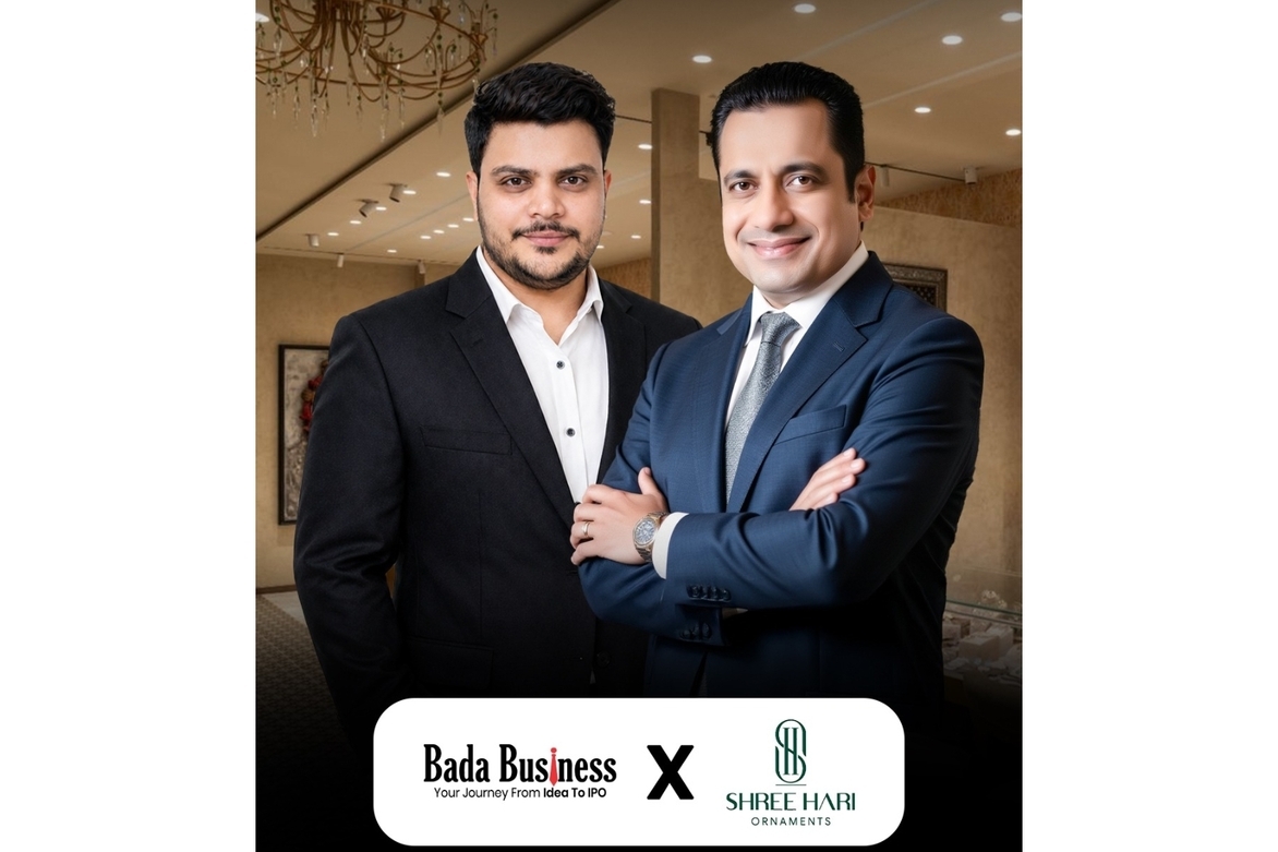 Shree Hari Ornaments Partners with Dr. Vivek Bindra and Bada Business Private Limited, Reports 3X Business Growth Through Inventory Transformation