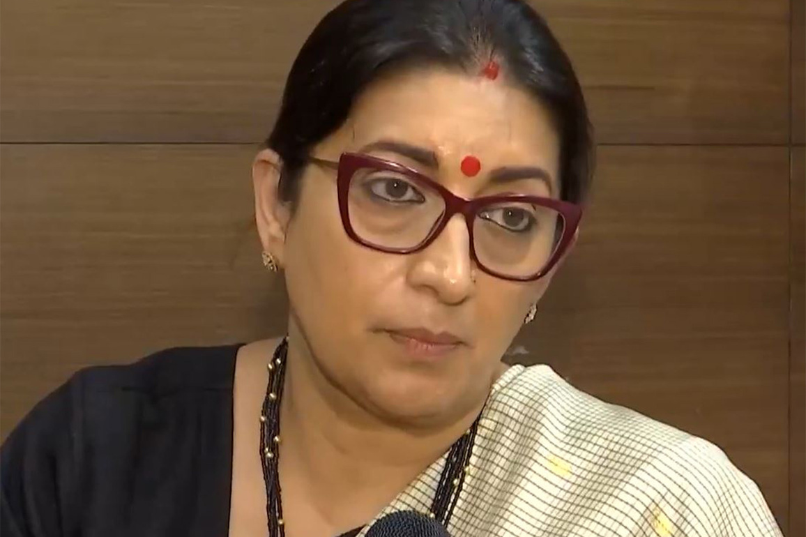 Opposition united to defeat ordinary women of country: Smiriti Irani after Women's Reservation Bill setback