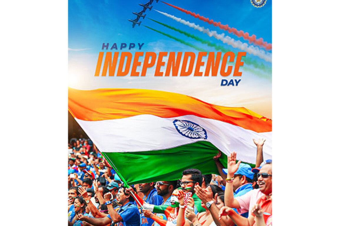 Indian cricketers extend 79th Independence Day wishes on social media