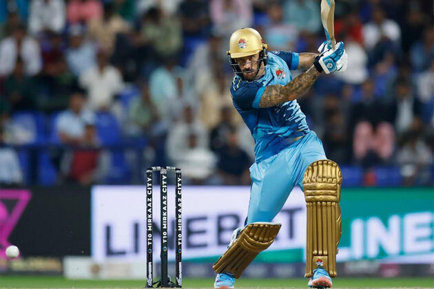 "Every match in Abu Dhabi T10 is extremely intense": Faf du Plessis