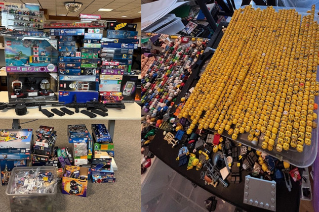 Calif. investigators find home filled to the brim with stolen LEGO sets