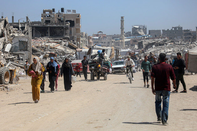 MIDEAST-GAZA CITY-DISPLACED PALESTINIANS