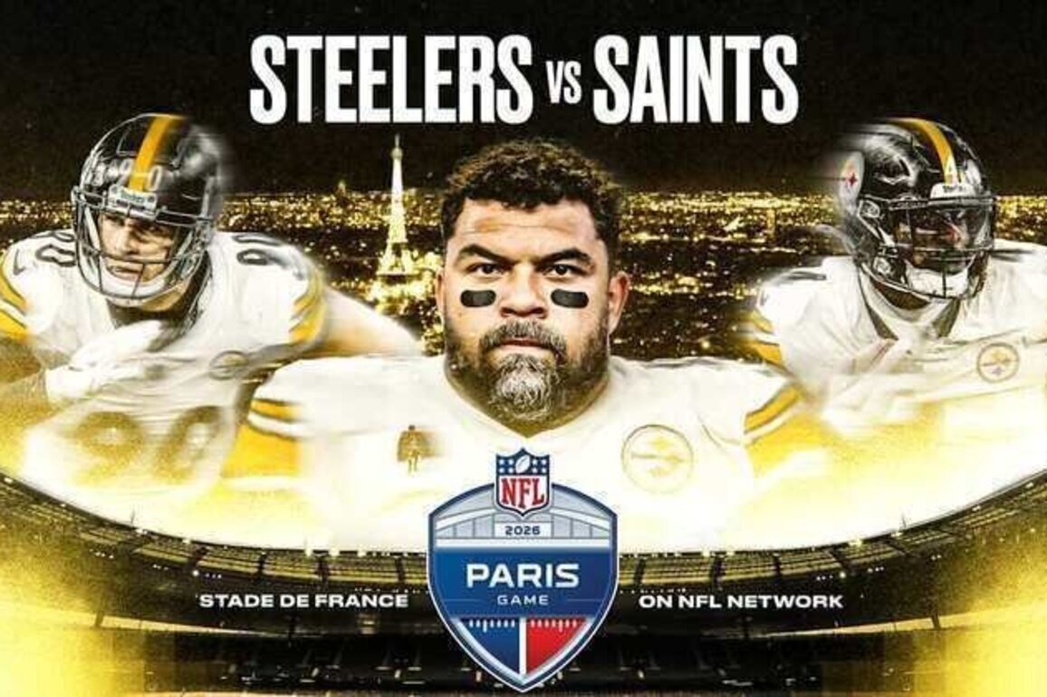 Steelers to play Saints in 2026 NFL Paris Game