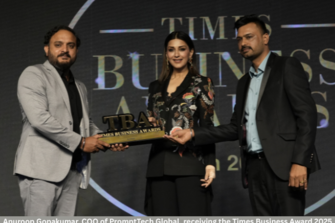 PromptTech Connect Wins Times Business Award 2025 for "Excellent Super App for Enterprise Operations"