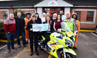 Russell Roof Tiles raises £32,500 for vital services charity