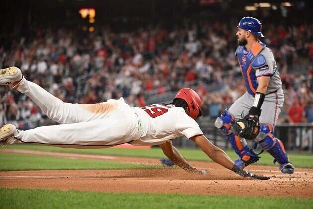 MLB roundup: Nats ride inside-the-park slam to comeback win over Mets