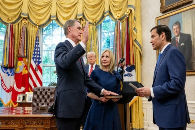 'Hawkish' David Perdue sworn in as US Envoy to China