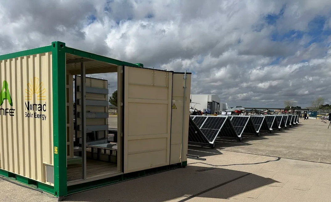 Solução da Nomad Solar Energy