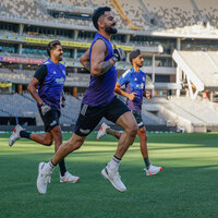 Team India practices ahead of 1st ODI in Perth against Australia; Kohli middles a few in the nets
