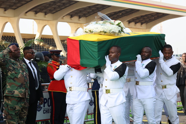 GHANA-ACCRA-FORMER FIRST LADY-STATE FUNERAL