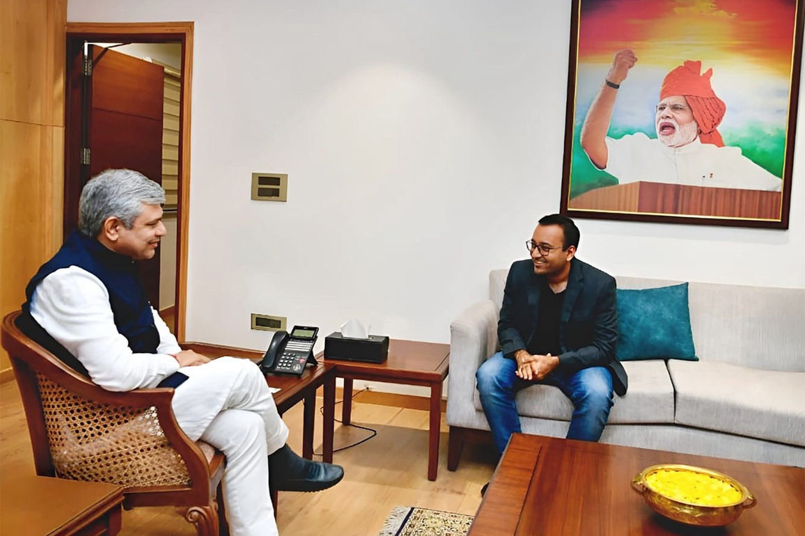 Ashwini Vaishnaw meets Ather Energy CEO, discusses vehicle electronics and semiconductor role in EV ecosystem