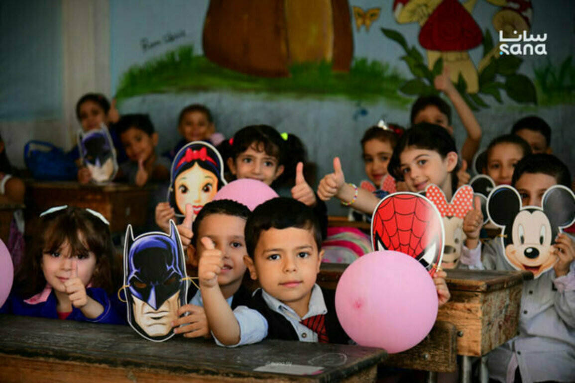 Back to school: 4 million students return to class across Syria