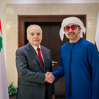 Abdullah bin Zayed receives Lebanese Culture Minister