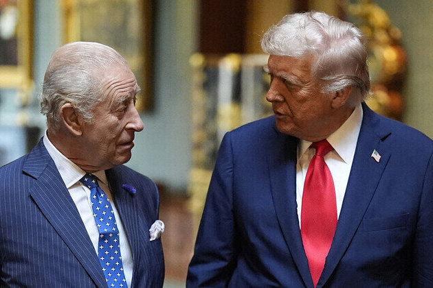 King Charles jokes about burning of White House 