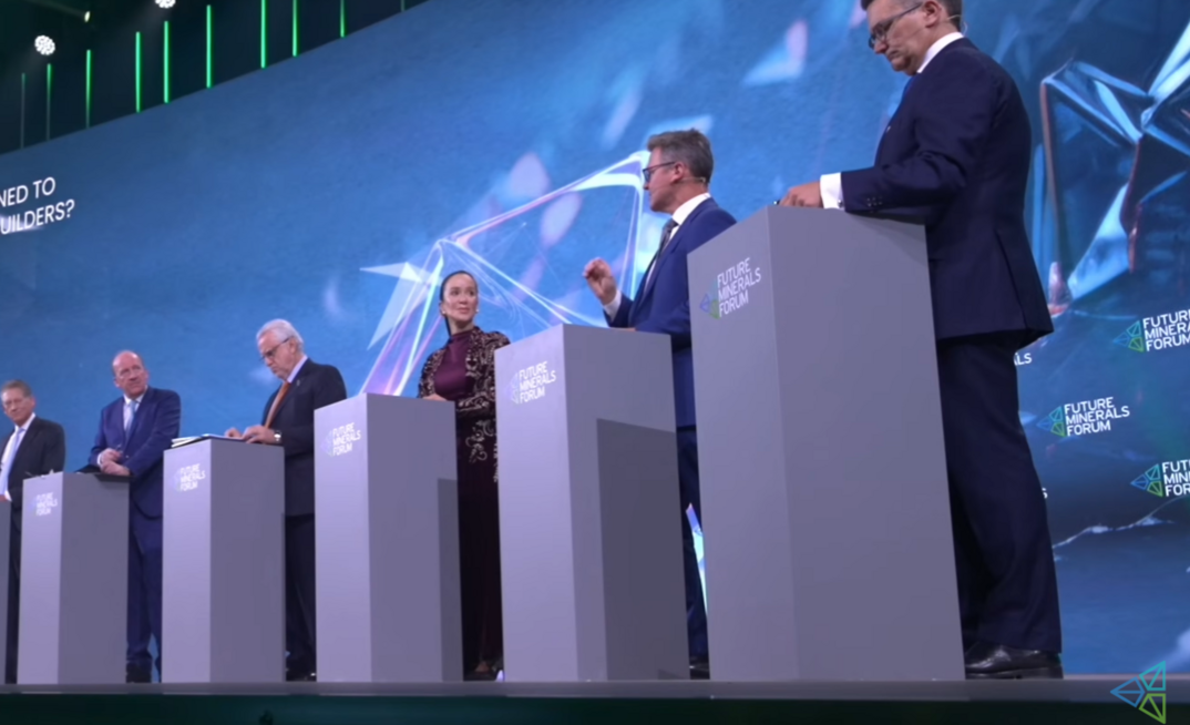 Panellists spoke at a 'presidential debate' themed session.