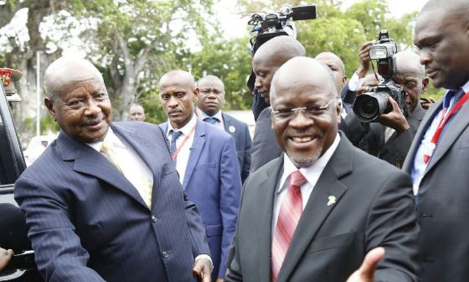 Museveni, Magufuli launch oil pipeline Museveni, Magufuli launch oil pipeline