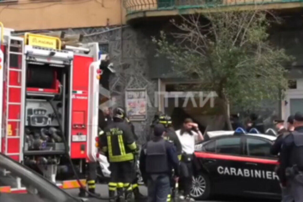 Dozens taken hostage in Italian bank heist (VIDEO)