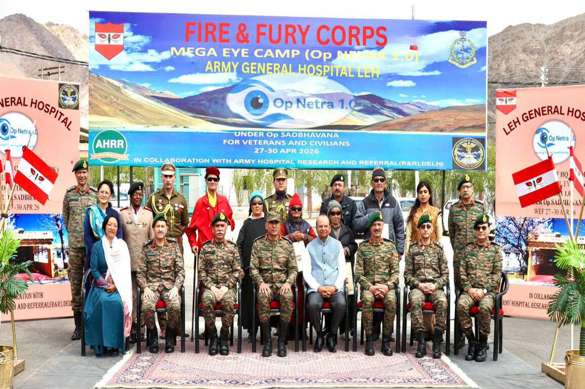 Op Netra 1.0: Indian Army concludes 4-day surgical eye camp in Leh