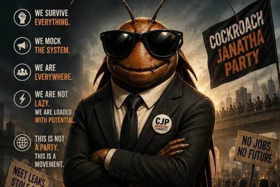 Cockroach Janta Party (CJP): A Digital Political Explosion
