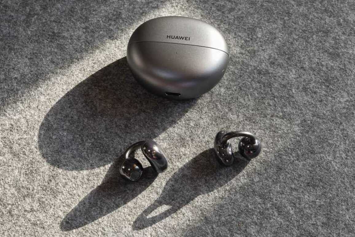 Test- Huawei Freeclip - open-ear headphones adorn the ear