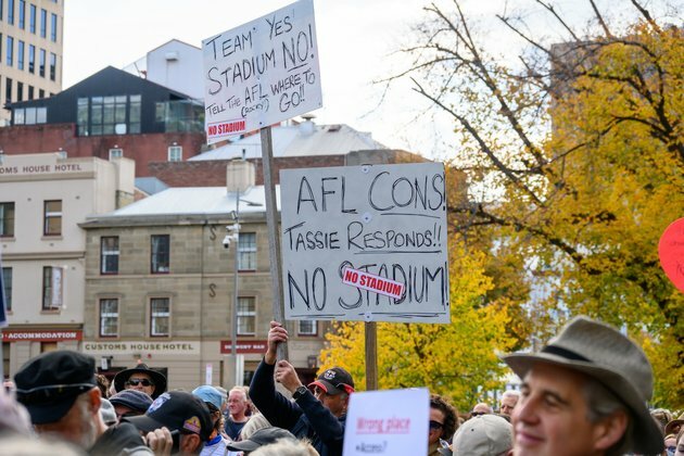 How the Tasmanian AFL team turned into a political football