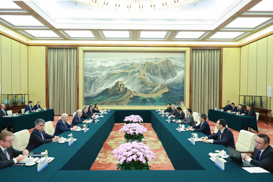 CHINA-BEIJING-HAN ZHENG-BRAZILIAN FM-MEETING (CN)