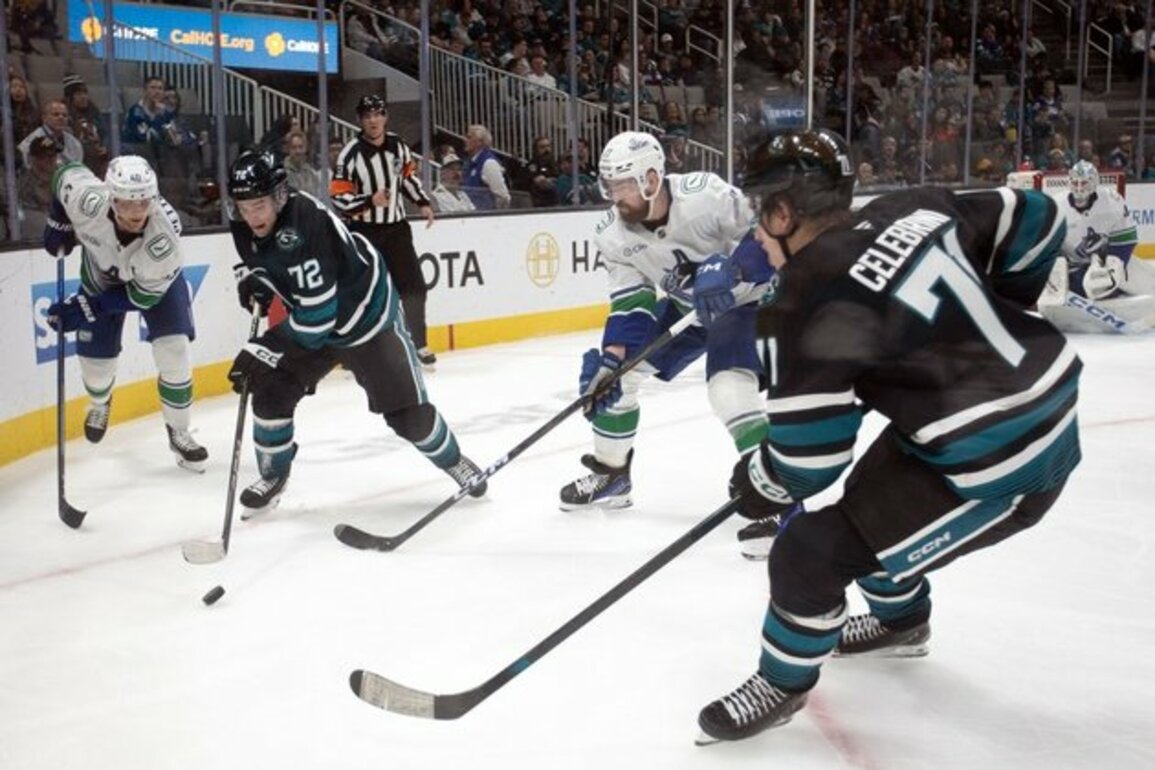 Canucks edge Sharks on Drew O'Connor's OT penalty shot
