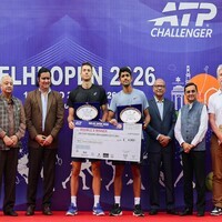 Delhi Open 2026: Top seeds Siddhant Banthia, Alexander Donski save match point to win doubles title