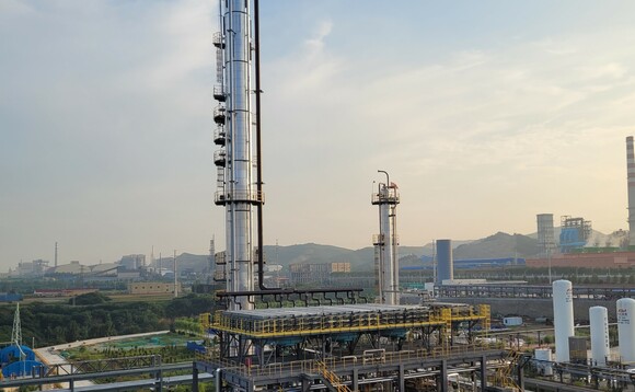 The Shunli low carbon methanol production system in China | Credit: Carbon Recycling International The Shunli low carbon methanol production system in China | Credit: Carbon Recycling International