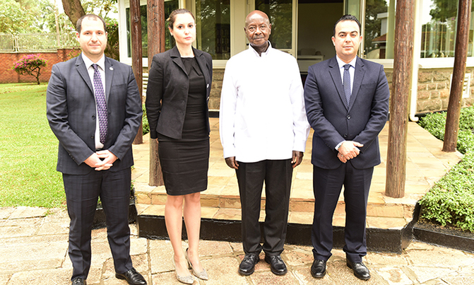 Museveni meets IPU delegation Museveni meets IPU delegation