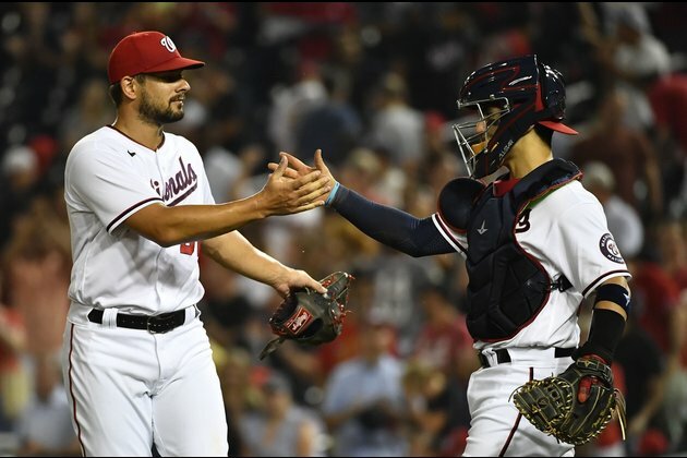 Nationals chase three-game sweep of Marlins